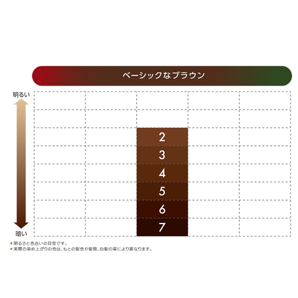 花王][ブローネ]クリームヘアカラー 4 (やや明るい栗色)(白髪染め