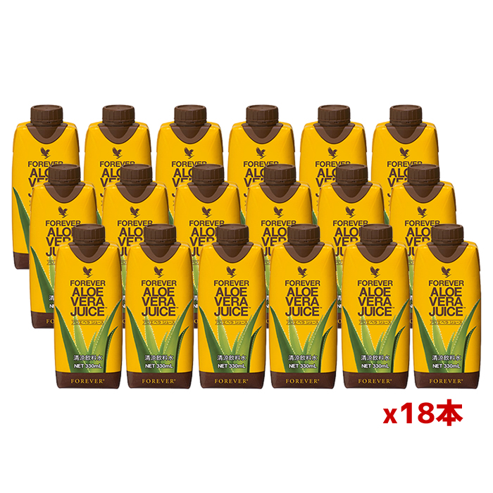 フォーエバー アロエ 330ml （18本）（保存料・化学合成物質未使用