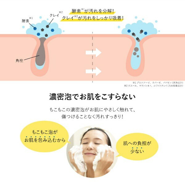 熊野油脂]cyclear サイクリア ビタミンC 酵素洗顔 130g - 健康エクスプレス