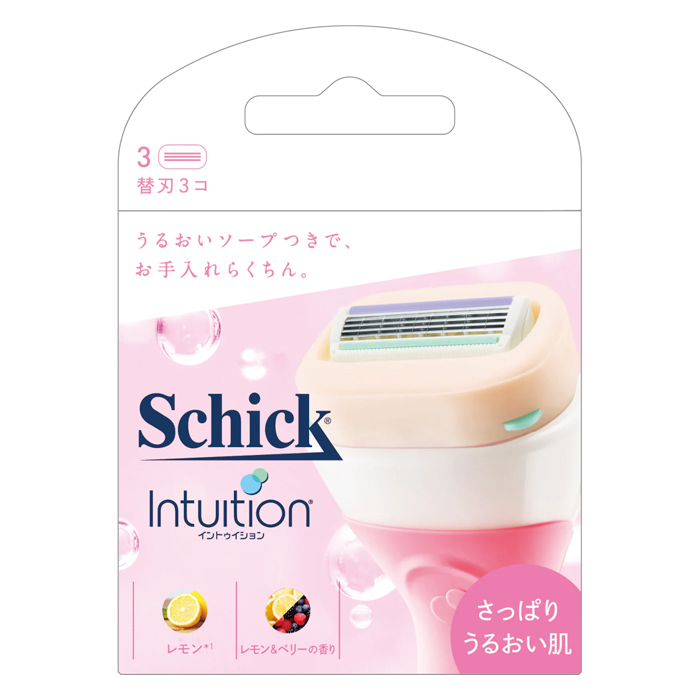 Schick シック イントゥイション さっぱりうるおい肌 替刃(3個入