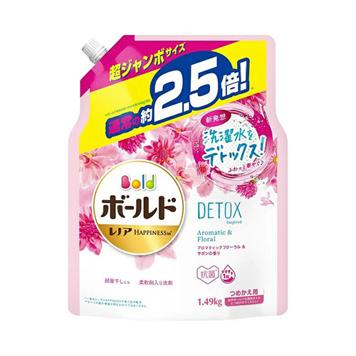 P&G]ボールド 洗濯洗剤 液体 洗濯水をデトックス アロマティック