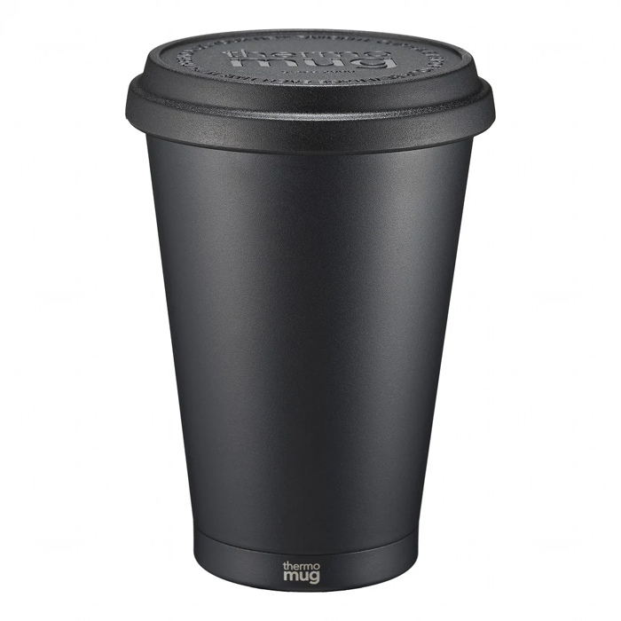 サーモマグ thermo mug モバイルタンブラー オールブラック 300ml