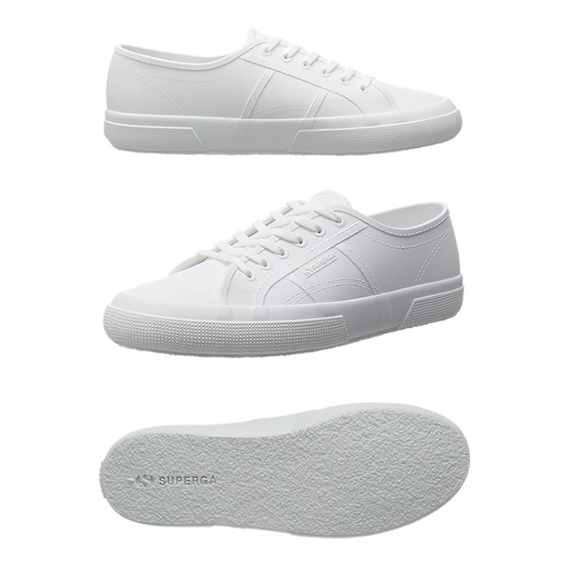 送料無料】スペルガ SUPERGA レインシューズ ホワイト S00AJ90