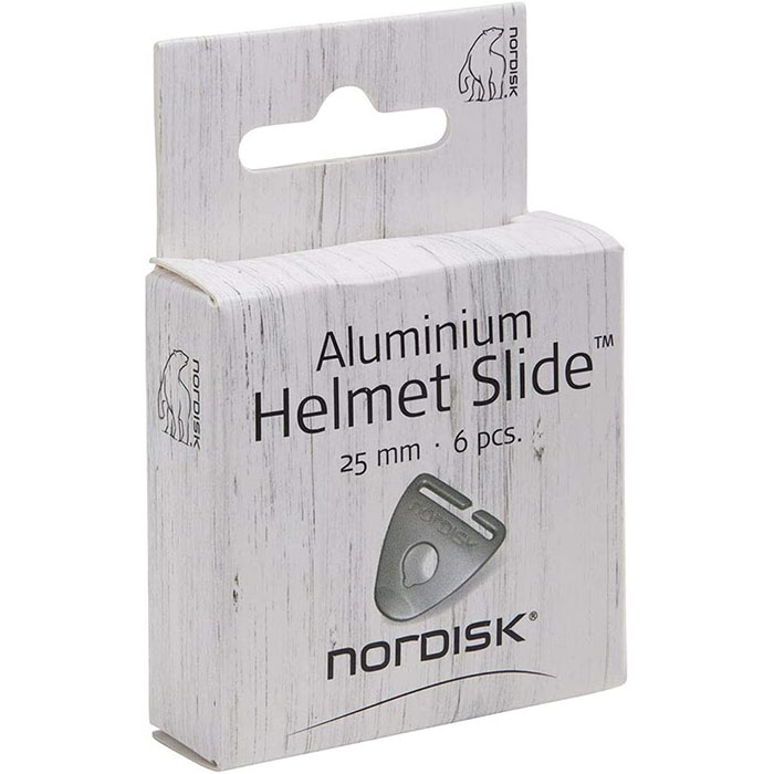 ゆうパケット配送！送料無料】【国内正規品】NORDISK ノルディスク Aluminium Helmet Slide 25mm・  6個セット(ヘルメットスライド アルミテントパーツ)[119067] - 健康エクスプレス