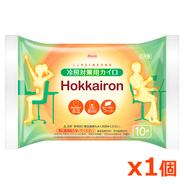 興和 ホッカイロ Hokkairon ホッカイロン 冷房対策用 貼るカイロ レギュラー 10個入り(エアコン対策 冷え 夏カイロ) 健康エクスプレス