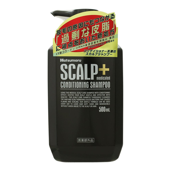 送料無料】ハツモール薬用スカルプシャンプー 500mL（新処方 スカルプ