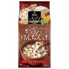 [アスザックフーズ]昔ながらのけんちん汁4食（インスタント食品)(即席味噌汁フリーズドライ)