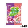 マンナンライフ ララクラッシュアソートグレープ&ピーチ 24g x8個入り x24個（こんにゃく 低カロリー 食物繊維）