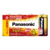 Panasonic アルカリ乾電池単二4本シュリンクパック LR14XJ/4SW