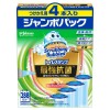 [ジョンソン]スクラビングバブル トイレスタンプ 最強抗菌 エレガンスフラワー 付替え用 38g 4本入(トイレ掃除 洗浄 防汚 悪臭 黒ズミケア)