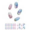 【ゆうパケット配送対象】GLAMBUX グラムバックス パーツコートジェルネイル Pastel Marble パステルマーブル（23NA04) 1セット(ネイルアート専用 ネイルシール UV硬化)(ポスト投函 追跡ありメール便)