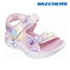 【送料無料】SKECHERS スケッチャーズ ガールズ サンダル Unicorn Dreams-Majestic Bliss カジュアル シューズ ライトアップ キラキラ 光る ユニコーン キッズ 軽量 ライトアップサンダル 302682L