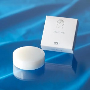 [オンユー]ONU 美SMILE クリアスキンソープ 75g(洗顔石鹸 フェイシャルソープ スキンケア 美Smile トーア紡)