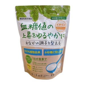 [日本リコス]ステビアヘルス イヌリンプラス 300gx1個(機能性表示食品 血糖値 お砂糖 糖質制限 ロカボ 天然甘味料)