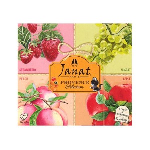 Janat ジャンナッツ フルーツテイーアソート 2g×40p(80g)(ティーバック 紅茶 フレーバーティ)