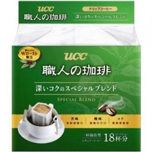 UCC 職人の珈琲 ドリップコーヒー 深いコクのスペシャルブレンド 18杯分