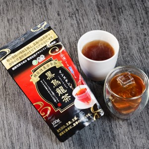 共栄製茶 森半 インスタント黒烏龍茶 100gx10個(機能性表示食品 お湯でも水でも)