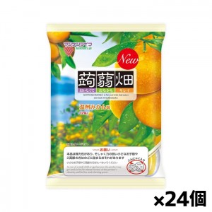 マンナンライフ 蒟蒻畑 温州みかん味 25g x12個入り x24個（こんにゃくゼリー おやつ デザート）