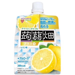 [マンナンライフ]クラッシュタイプの蒟蒻畑プラス レモン味 150g x1個[機能性表示食品](こんにゃくゼリー)