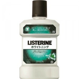 JNTLコンシューマヘルス 薬用リステリン ホワイトニング デンタルリンス 1000ml(医薬部外品)