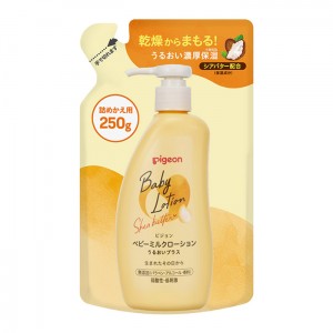 ピジョン ベビーミルクローション うるおいプラス詰めかえ用250g 弱酸性・低刺激 生まれたその日から(赤ちゃん ベビー用品)