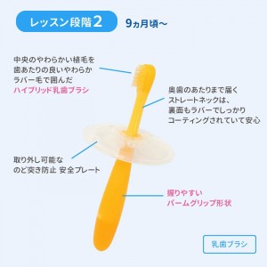 ピジョン 乳歯ブラシ はじめてセット(赤ちゃん 歯ブラシ はみがき ベビー用品)