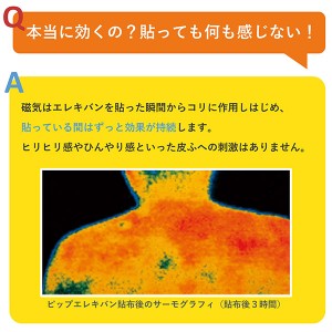 【ゆうパケット配送対象】ピップ エレキバンワイド 6枚(広範囲 幅広 横長)[管理医療機器](ポスト投函 追跡ありメール便)