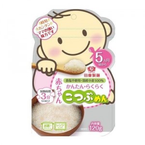 田靡製麺 赤ちゃんかんたん らくらくこつぶめん 120g