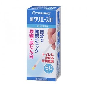 【第2類医薬品】尿検査薬 尿試験紙 新ウリエース BT 50枚