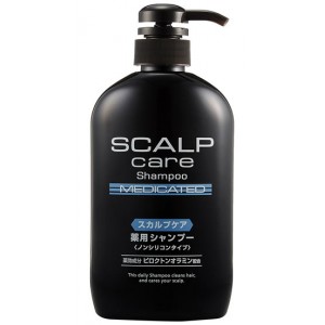 [熊野油脂]スカルプケア 薬用シャンプー ノンシリコンタイプ 600mL