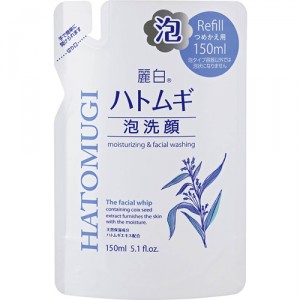 [熊野油脂]麗白 ハトムギ泡洗顔詰替 150ml(麗白)