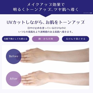 [熊野油脂]麗白 ハトムギ トーンアップ UVミルキージェル SPF31 PA+++ ポンプタイプ 250ml (日焼け止め)(顔・からだ)