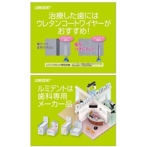 【数量限定・ゆうパケット送料無料】歯科医院専用 歯間ブラシ クルツァー ルミデント 歯間ブラシ I字型 CAD/CAM冠 5本入り Mサイズ(ウレタンコートワイヤー 抗菌キャップ付き セラミック ハイブリッドレジン)(ポスト投函 追跡ありメール便)