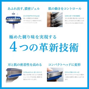 Schick シック ハイドロ5 プレミアムパワーセレクトホルダー(替刃2個付)(剃刀 かみそり 髭剃り ひげそり)