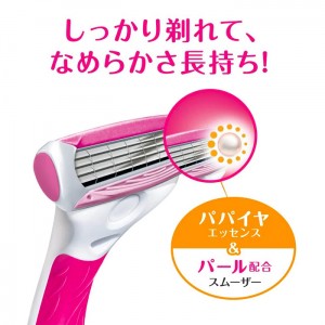 Schick シック クアトロ4 フォーウーマン替刃 (4個入)(女性用 顔そり 剃刀 かみそり 髭剃り ひげそり)