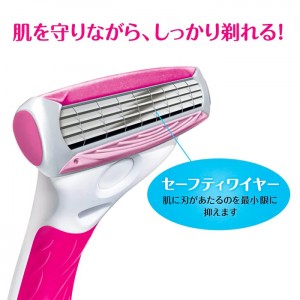 Schick シック クアトロ4 フォーウーマン替刃 (4個入)(女性用 顔そり 剃刀 かみそり 髭剃り ひげそり)