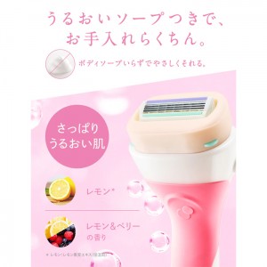 Schick シック イントゥイション さっぱりうるおい肌 替刃(3個入)(女性用 顔そり 剃刀 かみそり 髭剃り ひげそり)