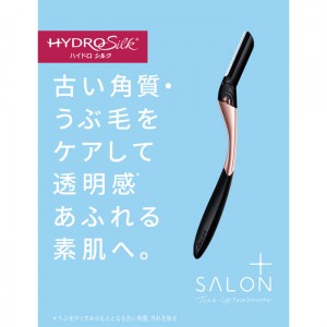 Schick シック ハイドロシルク サロンプラス トーンアップ フェイススムーサー ホルダー(刃付き)(女性用 顔そり 剃刀 かみそり 髭剃り ひげそり)