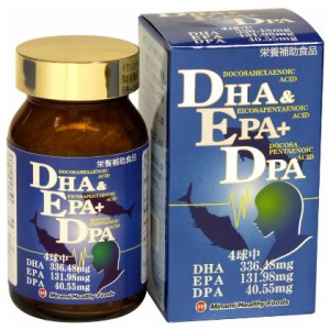 DHA＆EPA+DPA(120球) [ミナミヘルシーフーズ]（サプリメント）