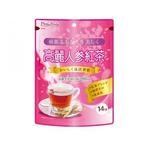 ユーワ 高麗人参紅茶 14包入 インスタント飲料 紅茶