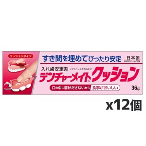 共和 デンチャーメイトクッション 36g クッションタイプx12個(入れ歯安定剤 入歯 クッションコレクト 日本製)