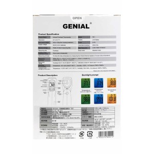 【送料無料】日進医療器 非接触型 温度計 GENIAL [T-81]1台