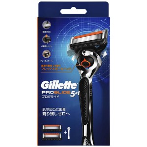 [P&G]ジレット プログライド フレックスボール搭載 本体＋替刃2個付き(男性用 メンズ カミソリ シェーバー 剃刀)