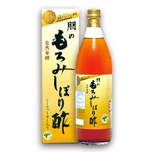 朋のもろみしぼり酢 シークヮーサー入り 900mL【税込5500円以上で送料無料！8200円で代引き無料】[健康酢][朋コーポレーション]