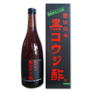 サンヘルス 黒コウジ酢 720ml [黒酢](天然のクエン酸とアミノ酸を含有)