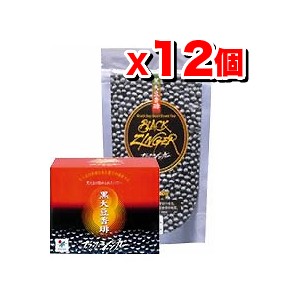 ブラックジンガー 黒大豆香琲 (ファミリータイプ)120g 【12個set】