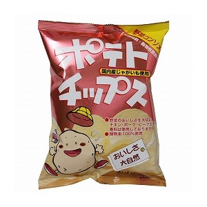 創健社 ポテトチップス　野菜コンソメ味 60g