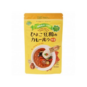 【創健社】ひよこ豆粉のカレールウ(フレーク) 110g(フレークタイプ 甘口寄りの中辛 植物素材のみ使用 食物繊維)