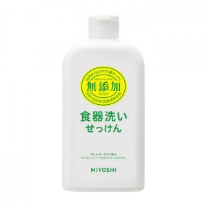 [ミヨシ]ミヨシ石鹸 無添加 食器洗いせっけん 370ml(石鹸 手荒れ 無添加 液体)