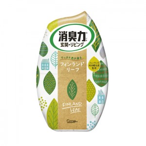 [エステー]お部屋の消臭力 玄関・リビング用 フィンランドリーフ 400ml(置き型 部屋 玄関 リビング 消臭剤 消臭 芳香剤)